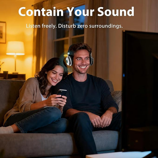 Wireless Headphones for TV Watching, TV Headphones Wireless for Seniors with Transmitter Charging Base, No Audio Delay Blutooth 5.4, Over Ear Headset with 3 Audio Modes, Gifts for Parents/Elderly