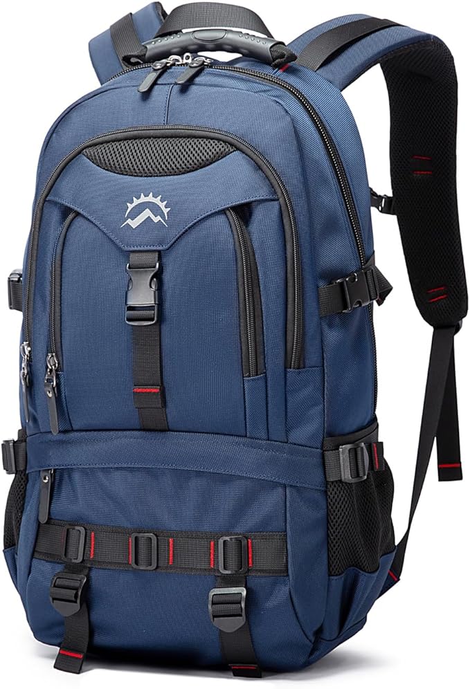 KAKA Travel Backpack Fight Approved with 17.3 inch Laptop Lackpack Compartment Outdoor Duffle Bag for men and women