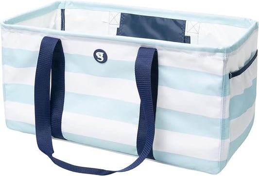 geckobrands Large Utility Tote - Durable Multipurpose Bag for Beach, Travel, Shopping & Outdoor Activities