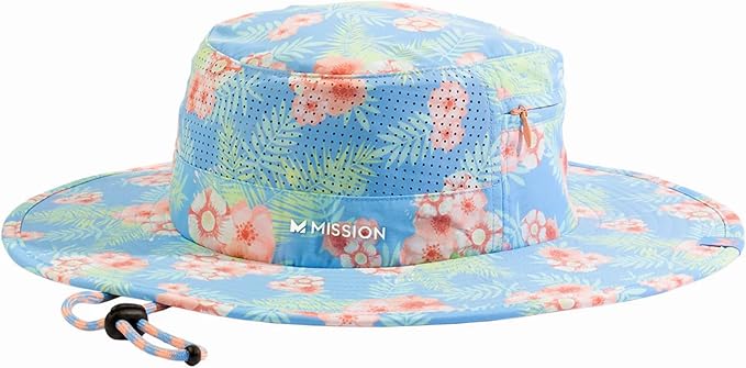 MISSION Cooling Anywhere Boonie Hat - Unisex Wide-Brim Hat for Men & Women - Cools Up to 2 Hours - UPF 50 Sun Protection