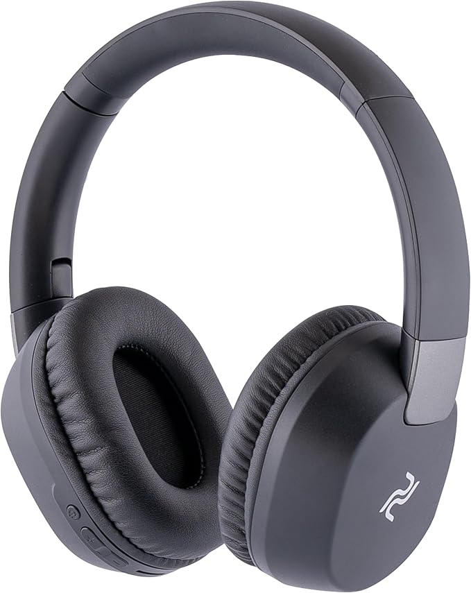 PDbeam Over Ear Wireless Bluetooth Headphones with Microphone, Foldable Over The Ear Noise Reduction Stereo Headphones, Lightweight Soundproof Sport Bluetooth Headset