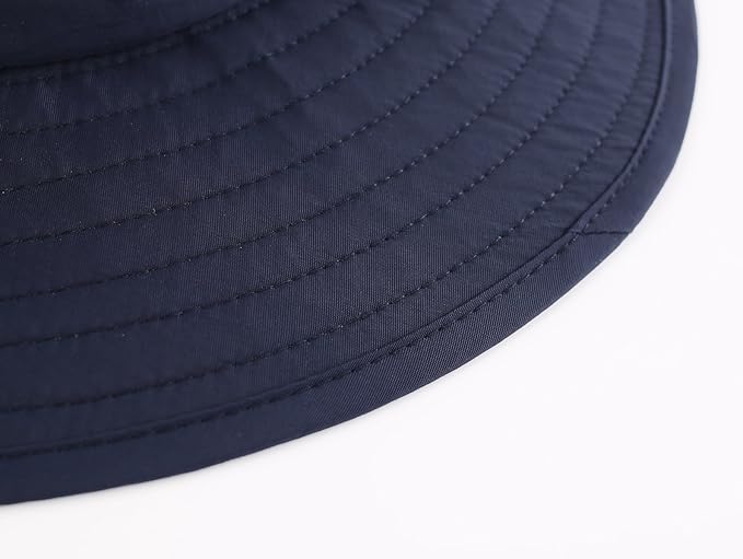 Home Prefer Outdoor UPF50+ Mesh Sun Hat Wide Brim Fishing Hat with Neck Flap Sun Hat for Men Women
