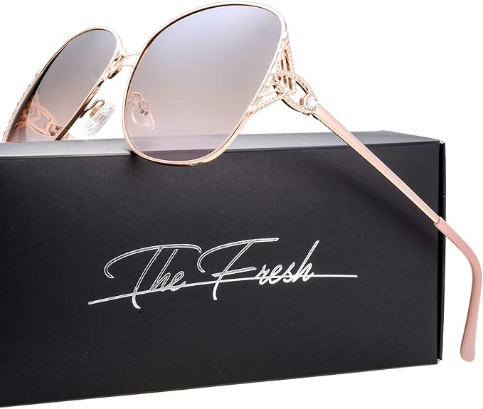 The Fresh Classic Crystal Elegant Women Beauty Design Sunglasses Gift Box