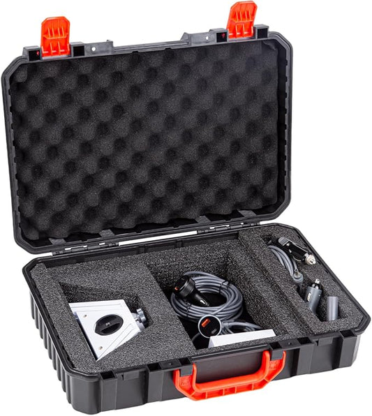 Storage Case for Starlink Mini, Protective Hard Case with EVA Padding for Starlink Mini, Router, Cables & Accessories, Portable, Durable and Lightweight