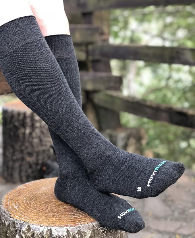 Big and Tall Compression Socks Sizes L to 8XL, Comfortable Knee High Socks for Men and Women