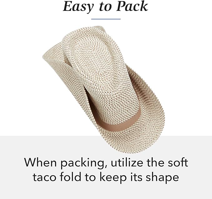 Wallaroo Hat Company Women’s Petite Charlie Fedora – UPF 50+, Packable Design, Adjustable Sizing for Smaller Crown Sizes