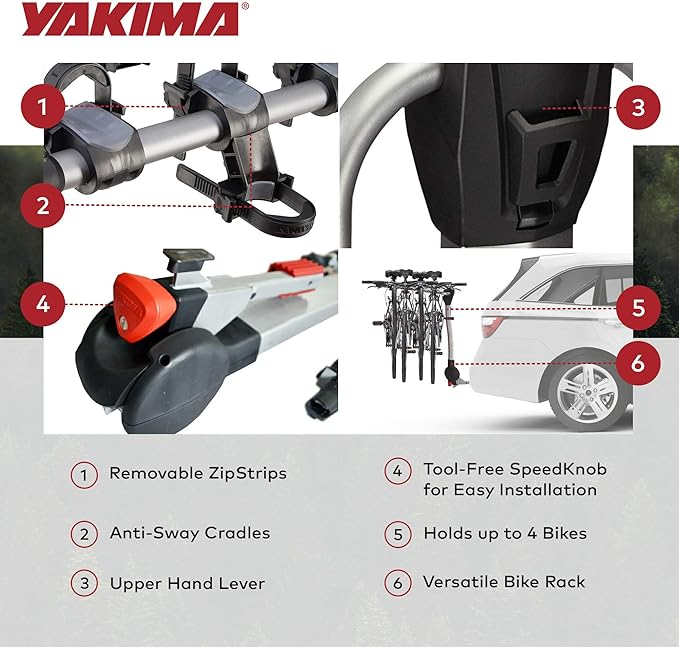 Yakima Products RidgeBack Hitch Bike Rack
