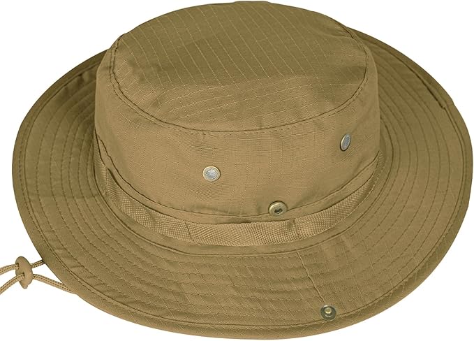 Sun Hats for Men Women Boonie Hat UPF 50+ Bucket Hat Wide Brim UV Protection Fishing Hiking Safari Outdoor Hats