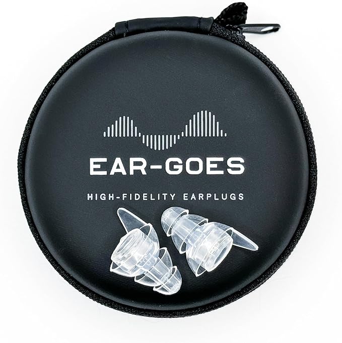 X15 High Fidelity Earplugs – Reusable Hearing Protection with Two Sizes – Concerts, Festivals, Musicians, Motorcycles, and Travel – 15 dB Noise Reduction – Clear & Comfortable