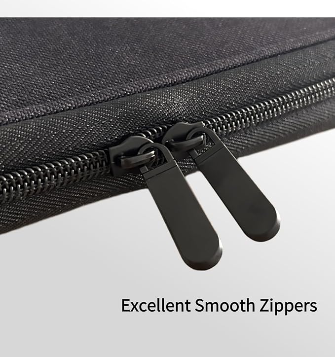 Cord Organizer Travel, Cable Bag, Electronics Organizer Travel Case, Tech Carrying Pouch, Charger Carrying Case, Tech Gifts, Black 11B