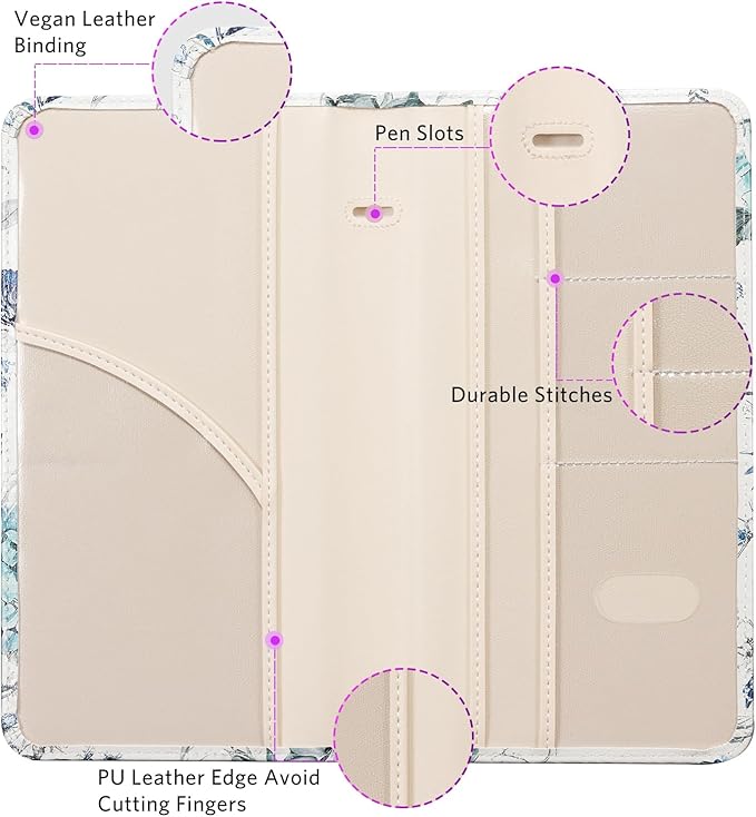 CoBak Car Registration and Insurance Holder - Vehicle Glove Box Car Organizer,Auto Truck Comparment Accessories Case with Magnetic Closure for Driver License,Cards