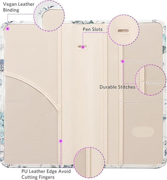 CoBak Car Registration and Insurance Holder - Vehicle Glove Box Car Organizer,Auto Truck Comparment Accessories Case with Magnetic Closure for Driver License,Cards