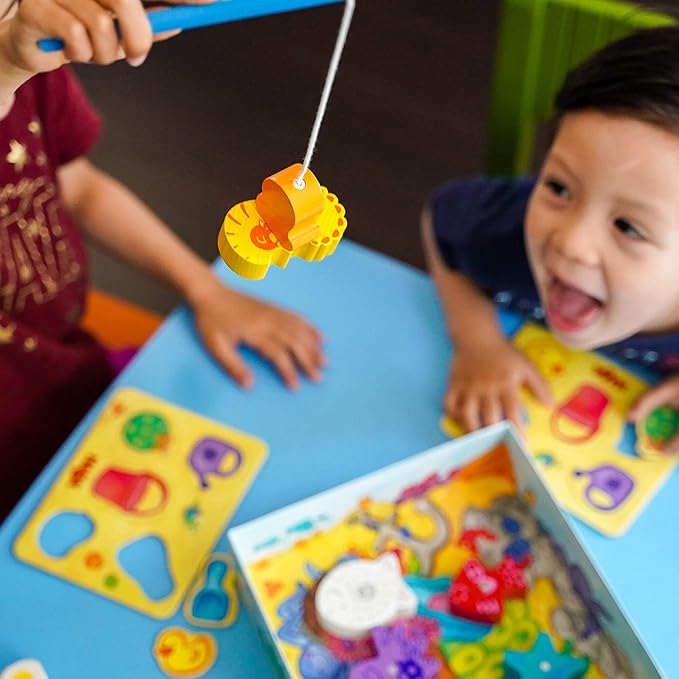 HABA My Very First Games - Here Fishy Fishy! Magnetic Fishing Game Ages 2+ Made in Germany Toddler Games, Learning Toys, Preschool Toys