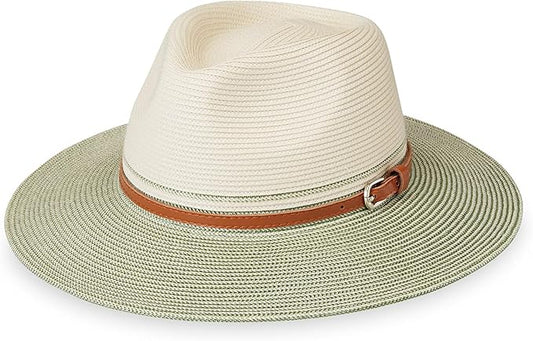 Wallaroo Hat Company Women’s Kristy Fedora – Small (Petite) or Medium | UPF 50+ | UV Sun Protection Hat | Packable Design