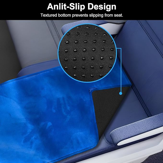 Toddler Airplane Bed, Kids Airplane Seat Extender Travel Bed, Kids Airplane Travel Essentials, Airplane Must Have for Toddlers, Portable Plane Bed for Flights