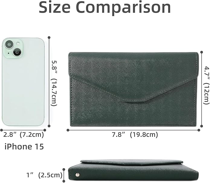 Vintage Style Genuine Leather Unisex RFID Blocking Passport Holder Travel Organizer