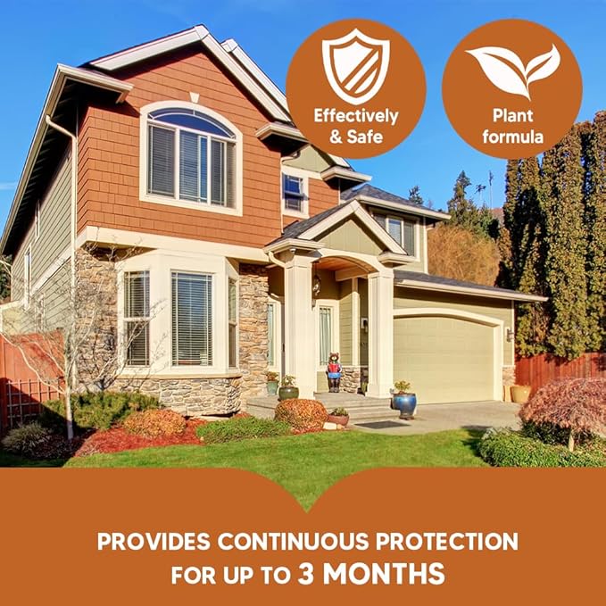 Mosquito Repellent Outdoor for Patio, Mosquito Barrier, Mosquito Repellent Indoors, Mosquito Deterrent, Natural Mosquito Repellant, Mosquito Control, Outdoor Mosquito Repellant -8P