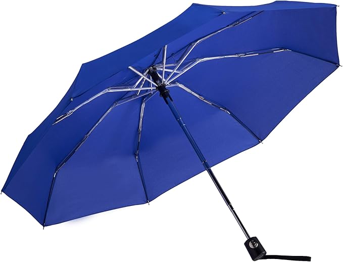 Goothdurs Automatic Mini Travel Windproof Umbrella Compact Auto Open/Close Small Lightweight Folding Rain Umbrellas for Women Men