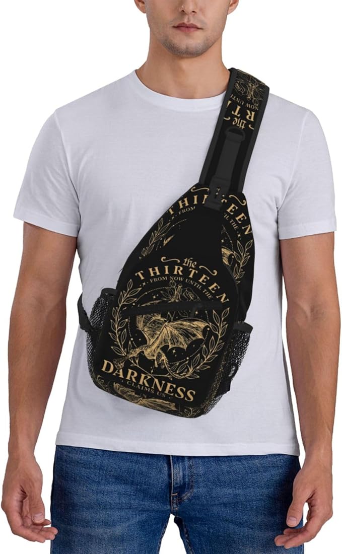 The Thirteen Crossbody Bag Throne Of Glass Trendy Sling Bag Bakpack Casual Chest Bags Daypack For Hiking Walking Travel Running(3)