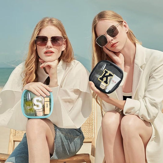 YOOLIFE Mini Waterproof Toiletry Bag, Makeup Bag Travel Essentials Gifts for Women, Nurse Pack Black