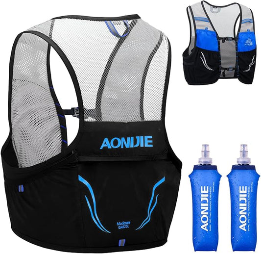 TRIWONDER Hydration Vest 2.5L Ultra Trail Running Backpack Hydration Pack Marathon Vest Lightweight Outdoor Hiking Cycling Daypack