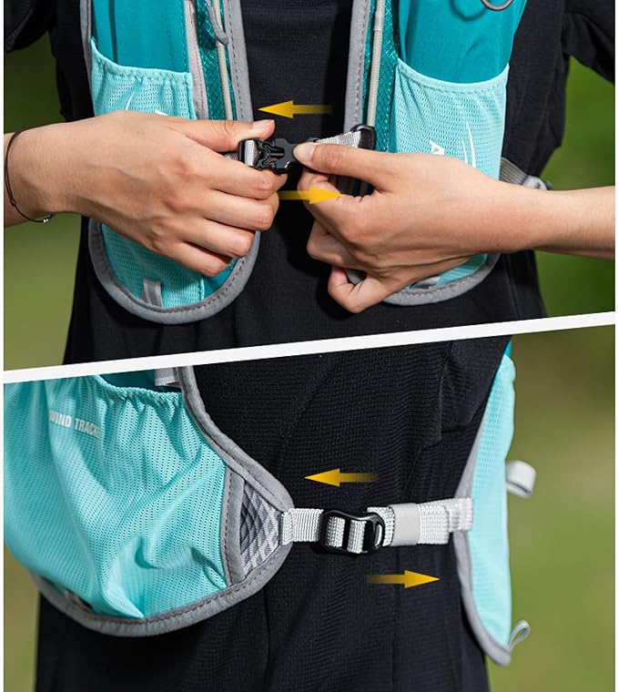 TRIWONDER Hydration Running Vest Backpack, Lightweight Water Pack for Men Women Hydration Backpack for Trail Race, Hiking, Cycling, Climbing, Camping, Jogging, Marathon