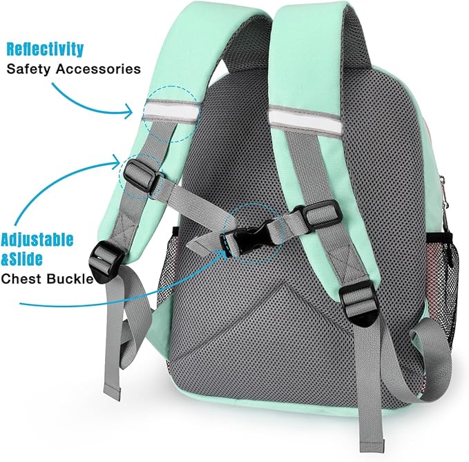 STEAMEDBUN Kids Backpack for Girls,Kindergarten Backpack for Toddler Girls Age 3-6