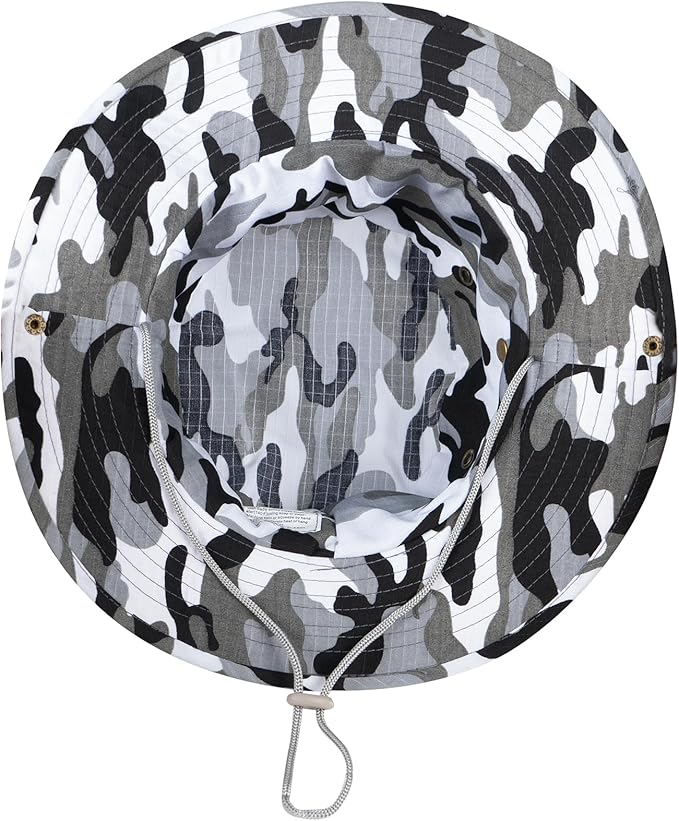 Sun Hats for Men Women Boonie Hat UPF 50+ Bucket Hat Wide Brim UV Protection Fishing Hiking Safari Outdoor Hats