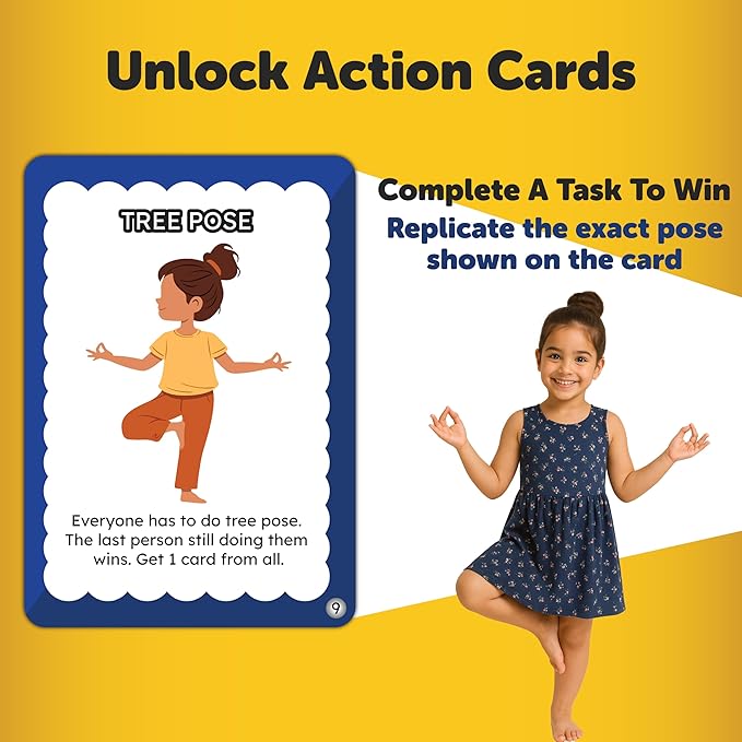 Butterfly EduFields Healthy Heroes Card Game | Best Birthday Return Gifts for Boys and Girls Ages 7+ | Pack of 5 | Educational Game for Kids & Adults | 60 Food Cards + 12 Action Cards | 2-6 Players