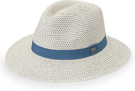 Wallaroo Hat Company Charlie Fedora – UPF 50+ UV Protection Sun Hat, Wide Brim, Adjustable, Packable, Women & Men, 2 Sizes