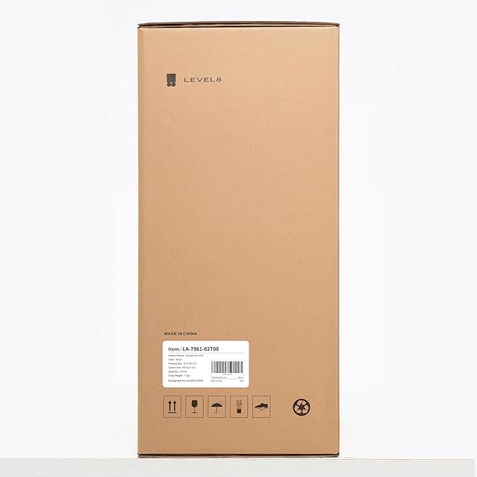 LEVEL8 Trunk Luggages, Large Suitcase 28 Inch Luggage with Spinner Wheels, Luminous Textured Checked Lightweight Hard Shell with Tsa Lock, Black