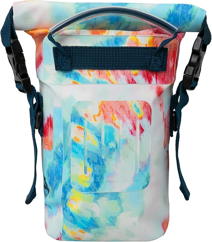 geckobrands Waterproof Phone Tote with 2L Dry Bag and Adjustable Strap – Protect Your Phone and Valuables While on The Go