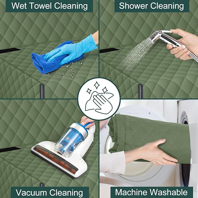 Backseat Cover for Dogs, Waterproof and Non-Slip Pet Bench Seat Covers, Car Seat Protector for Back Seat, Universal Size Rear Car Seat Cover Fits Cars, Trucks and SUVs, L-Army Green&Grey