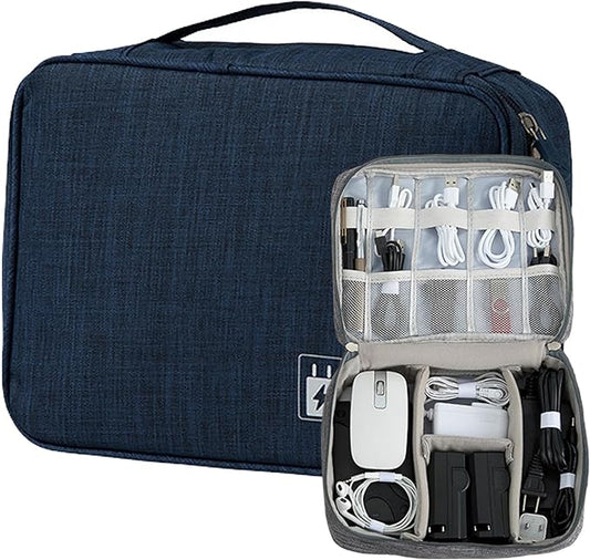 Organizer Case Small Electronic Devices USB Charger Accessories Mouse Phone Cable SD Power Bank Earphone