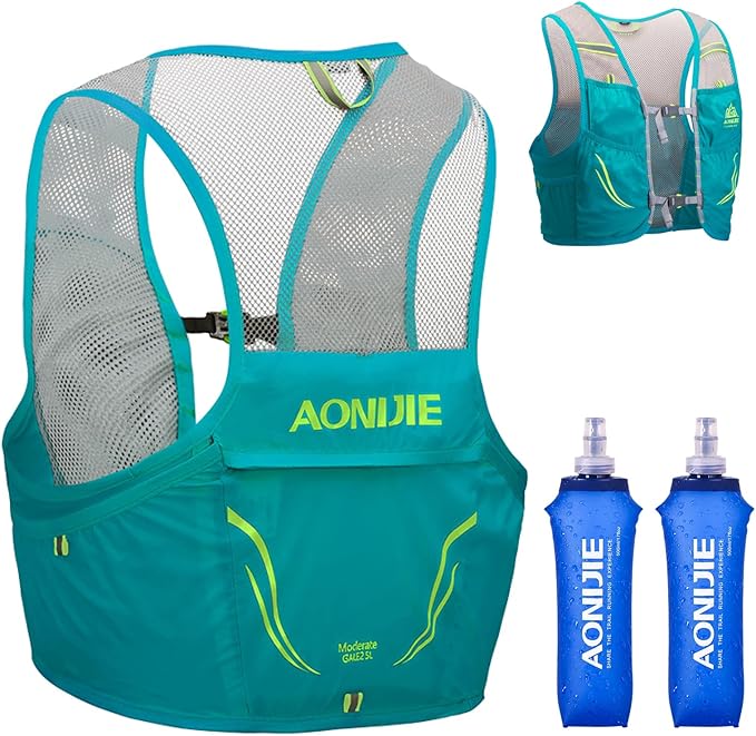 TRIWONDER Hydration Vest 2.5L Ultra Trail Running Backpack Hydration Pack Marathon Vest Lightweight Outdoor Hiking Cycling Daypack