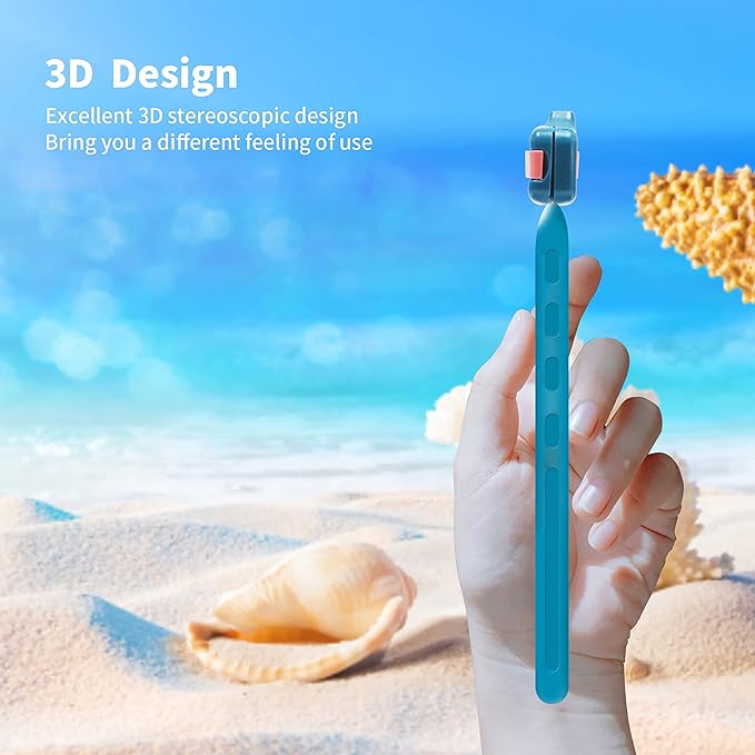 wellhouse Waterproof Phone Pouch, Waterproof Phone Case for iPhone 16 15 14 13 12 Pro Max XS Samsung, IPX8 3D Cellphone Dry Bag Beach Essentials (1 Pack - Blue7.0, 7 inch)