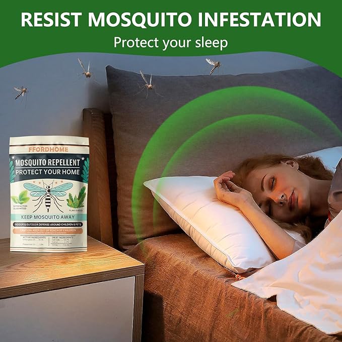 Mosquito Repellent for Patio - Mosquito Repellent Indoor & Outdoor Protection - Mosquito Deterrent for Yard - Mosquito Control for Rooms, Keep Mosquitos Away for Camping - 10 Packs