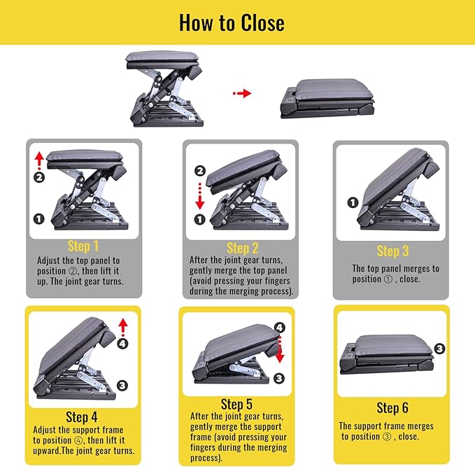Foot Rest for Under Desk at Work Enlarged, Ergonomic Footrest with Adjustable Height and Angle, Foldable Foot Stool with Removable Pad Massage Beads for Office Gaming Chair Gray