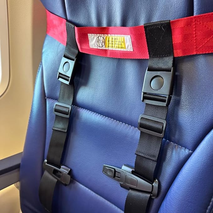 Child Airplane Safety Travel Harness, Airplane Travel Accessories for Kid Toddler, Child Aviation Flight Seat Device, Travel Restraint Harness Keep Your Child Safe (Not Suitable for Vehicles)