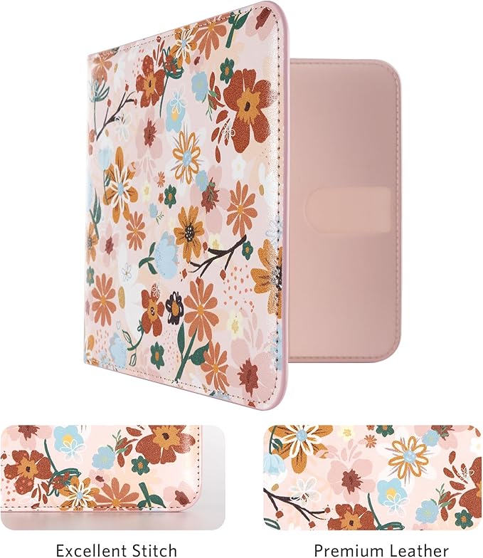 CoBak Car Registration and Insurance Holder - Vehicle Glove Box Car Organizer, Auto Truck Comparment Accessories Case for Essential Document, Driver License, Cards