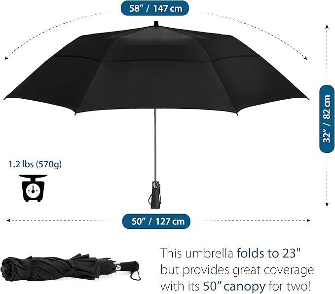EEZ-Y Folding Golf Umbrella