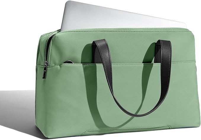 Away Everywhere Bag, Padded Laptop Sleeve, Water Resistant For Every Day Use, Removable Shoulder Strap, Daily Work Bag, Travel Essential Approved Personal Item, Sea Green