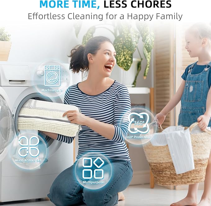 Shoe Washing Machine Bag | Laundry Shoe Bag for Washer and Dryer, 1pcs Reusable Shoes Cleaner Bags, Chenille Microfiber for Sneakers Tennis Shoes, Zipper with Lock Ring