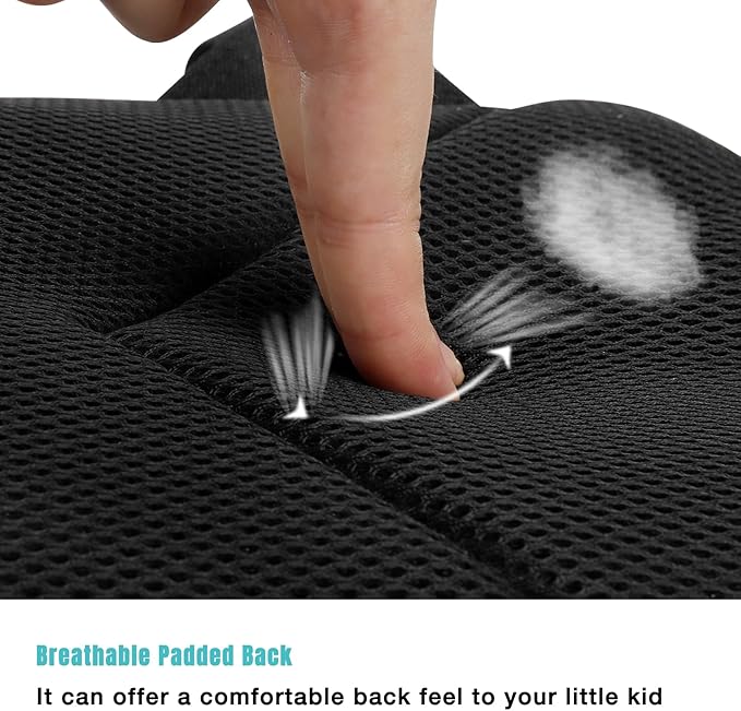 STEAMEDBUN Black Backpack for School,Teens Boys Backpack for Elementary School Bag