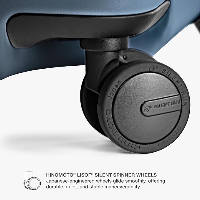 Traveler's Choice Markham Hardside Expandable Luggage with Double Spinner Wheels, Carry-On 21-Inch Suitcase, Navy