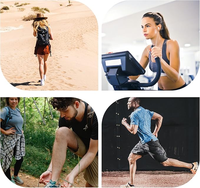 fenglaoda 8 Pairs Compression Socks for Men & Women 20-30 mmHg Knee High Nurse Pregnant Running Medical and Travel Athletic