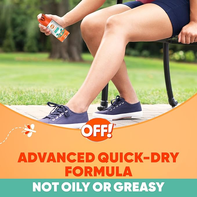 OFF! Family Care Insect & Mosquito Repellent I, Smooth & Dry Bug Spray for The Beach, Backyard, Picnics and More, 2.5 oz.