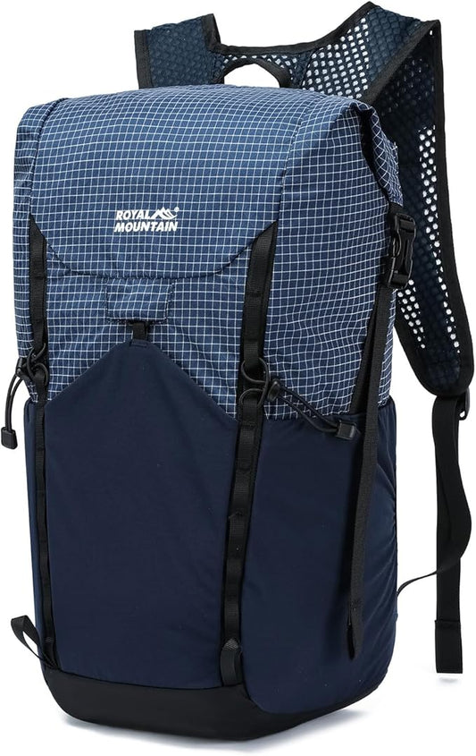 20l Hiking Backpack For Women&Men, Water Resistant Daypack Backpacks, Foldable & Packable Hiking Backpack, Lightweight Small Daypack For Travel Camping (Blue)