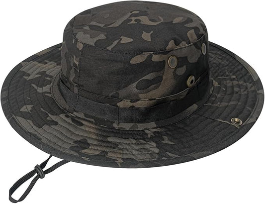 Sun Hats for Men Women Boonie Hat UPF 50+ Bucket Hat Wide Brim UV Protection Fishing Hiking Safari Outdoor Hats