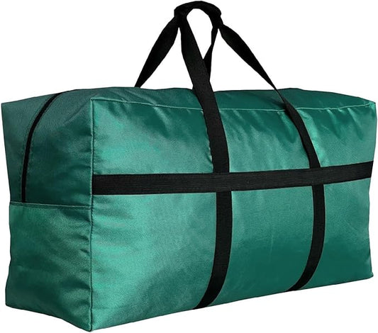Extra Large Duffle Bag for Travel, Big Foldable Storage Bag - Green